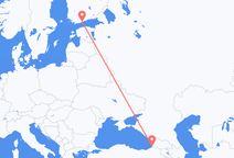 Flyreiser fra Batumi, til Helsingfors