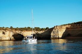 7 klst leiðsögn með seglbátssnekkjuferð í Algarve