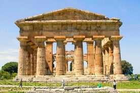 Från Castellabate: Paestum Temples+Mozzarella Farm