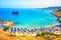 Photo of Konnos Beach of Cyprus island. Cape Greko natural park, beautiful sand beach between Aiya Napa and Protaras.