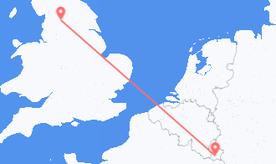 Vols depuis l’Angleterre à Luxembourg