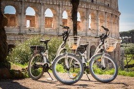 Rome Tiber cycle path: Electric & Muscle Rental Bike