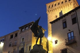  Tour Segovia vigtigste steder ved solnedgang