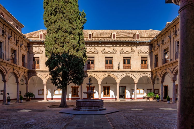 Photo of town Hall in Antequera, Malaga province, Andalusia, Spain.