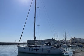 Sailing boat tour in the sea of Monopoli