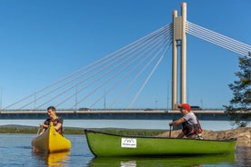 Passeio cultural de canoa por Rovaniemi