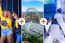 London: Madame Tussauds, London Eye & SEA LIFE Combo Ticket