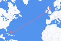 Flyrejser fra Providenciales til Newcastle upon Tyne