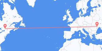 Flights from Canada to Moldova