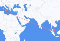 Singapore to Valletta