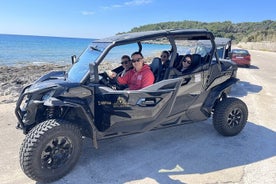 4X4 Canam buggys의 Korcula 섬 최고의 와이너리