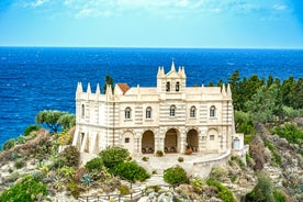 Photo of Sanctuary of Santa Maria dell'Isola symbol of the city of Tropea, Italy.