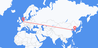 Flüge von Südkorea nach die Niederlande