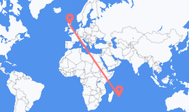 Flüge von Mauritius nach Schottland