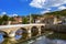 Photo of Latin bridge in Sarajevo in a beautiful summer day, Bosnia and Herzegovina.