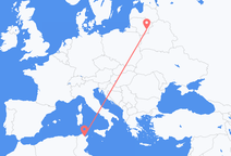 Flights from Tunis to Vilnius