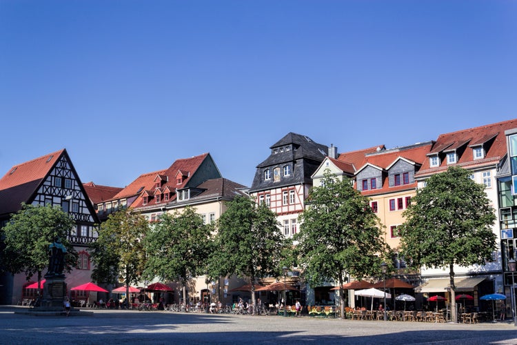 Photo of Jena Market Square, Germany.