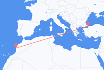 Flyrejser fra Essaouira til Istanbul