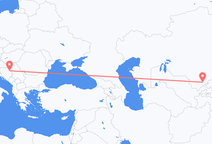 Flyg från Sjymkent till Tuzla