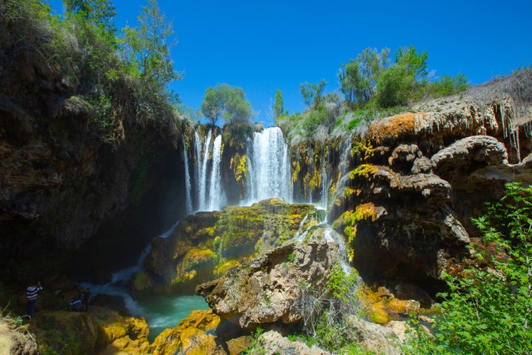 Photo of the Goksu River are located in a small town called Hadim in the province of Konya.