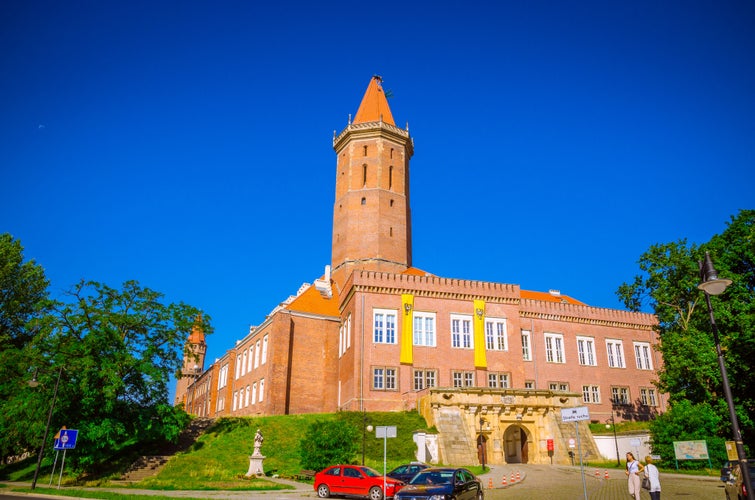 Gothic Piast Castle (Zamek Piastowski) in Legnica, Silesia, Poland