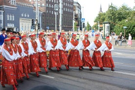 Hápunktar Tallinn – ferð upp á land með akstri til baka að höfninni