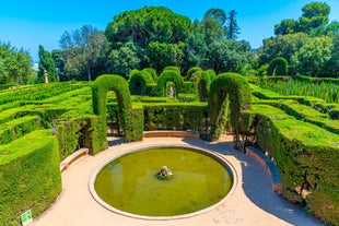 Granada, Andalusia,Spain Europe - Panoramic view of Alhambra.