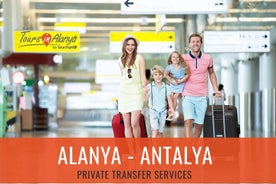 Alanya Resorts에서 Antalya 공항까지 개인 이동