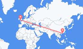 Flights from Hong Kong to Wales