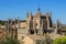 Photo of Toledo panorama with Monastery of San Juan de los Reyes. Toledo, Spain.