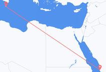 제다에서 출발해 발레타로 향하는 항공편