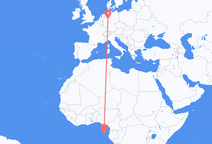 Flyg från São Tomé till Paderborn