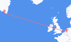 Flyrejser fra Eindhoven, Holland til Nanortalik, Grønland