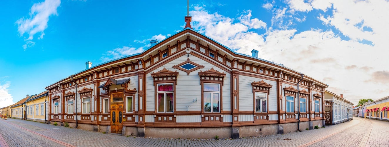 Marela museum at Vanha Rauma district of Rauma in Finland.