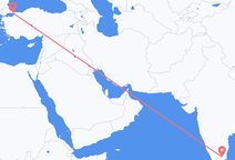 Vuelos de Tiruchirappalli a Estambul