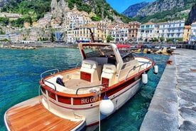 From Sorrento: Positano and Amalfi Boat Trip with Transfer