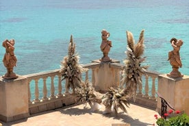 Dites oui dans un jardin romantique en bord de mer à Majorque