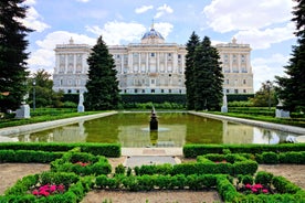 The Puerta del Sol square is the main public space in Madrid. In the middle of the square is located the office of the President of the Community of Madrid.