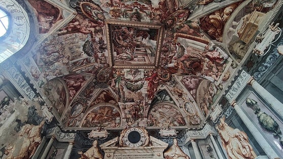 photo of view of the sacristy Perugia Cathedral, Perugia, Italy.