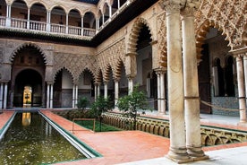 Sevilla sightseeingtur med Alcazar och katedralbiljetter