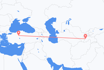 Flug frá Dushanbe til Ankara