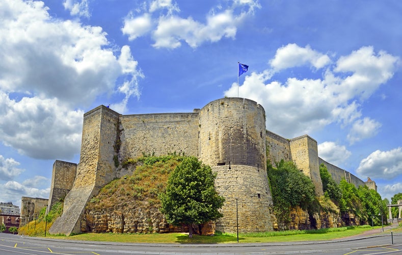 Photo of Caen Castle.