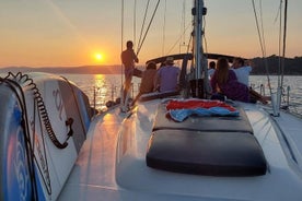 Zeiltocht van 5 uur naar de zuidstranden van Mykonos met lunch