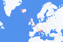 Flights from Rome to Reykjavík