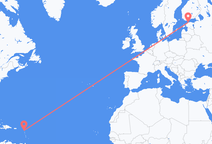 Flights from Antigua to Tallinn