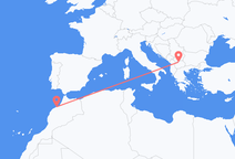 Casablanca to Skopje