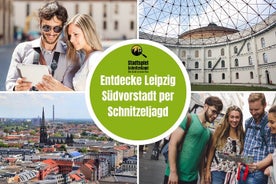 Caccia al tesoro in città Leipzig Südvorstadt - tour di scoperta indipendente