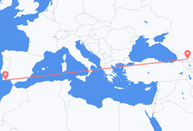 Vluchten van Tbilisi naar het Faro-district