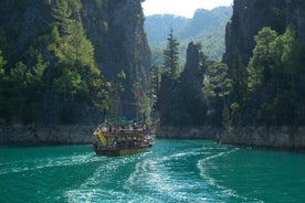 5-timers bådtur i Green Canyon (fra Side, Belek, Alanya)