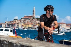 Rovinj private biking tour by electric powered bike